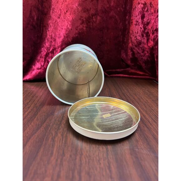 Vintage Christmas - Metal Storage Tin - Decorated Christmas Tree - Daher England - Picture 9 of 11